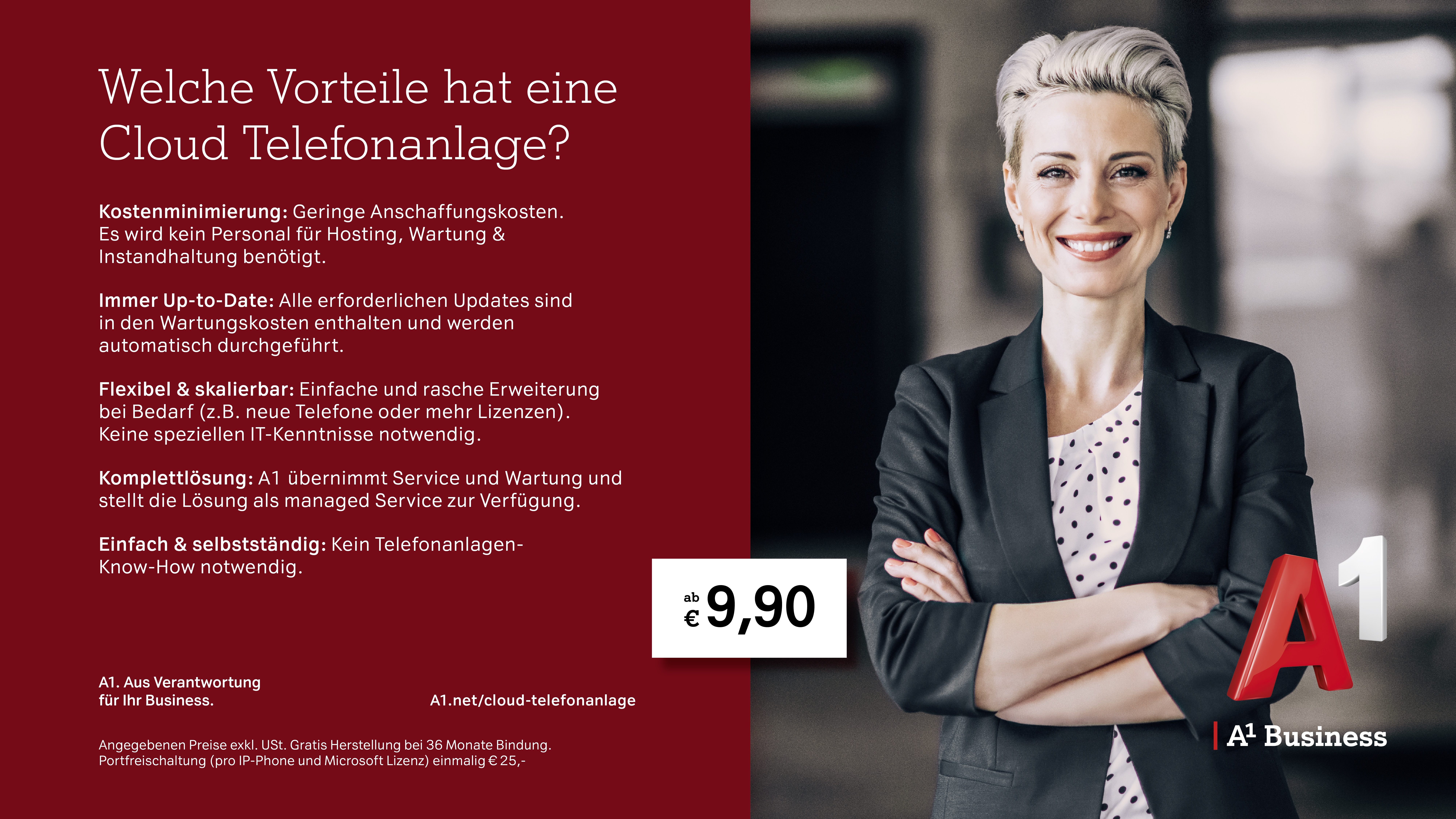 Welche Vorteile hat eine Cloud Telefonanlage? Kostenminimierung, Immer Up-to-Date, Felxibel und skalierbar, Komplettlösung